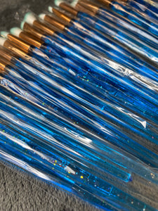 Diamond Glitter Handle Brush Set (20) Pieces