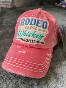 #2251 Rodeo Days & Whiskey Nights Cap